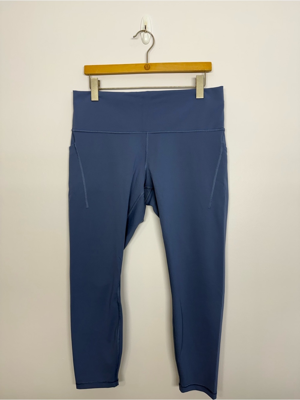 Lululemon Wunder Train High-Rise Tight with Pockets 25" Oasis Blue Size 16